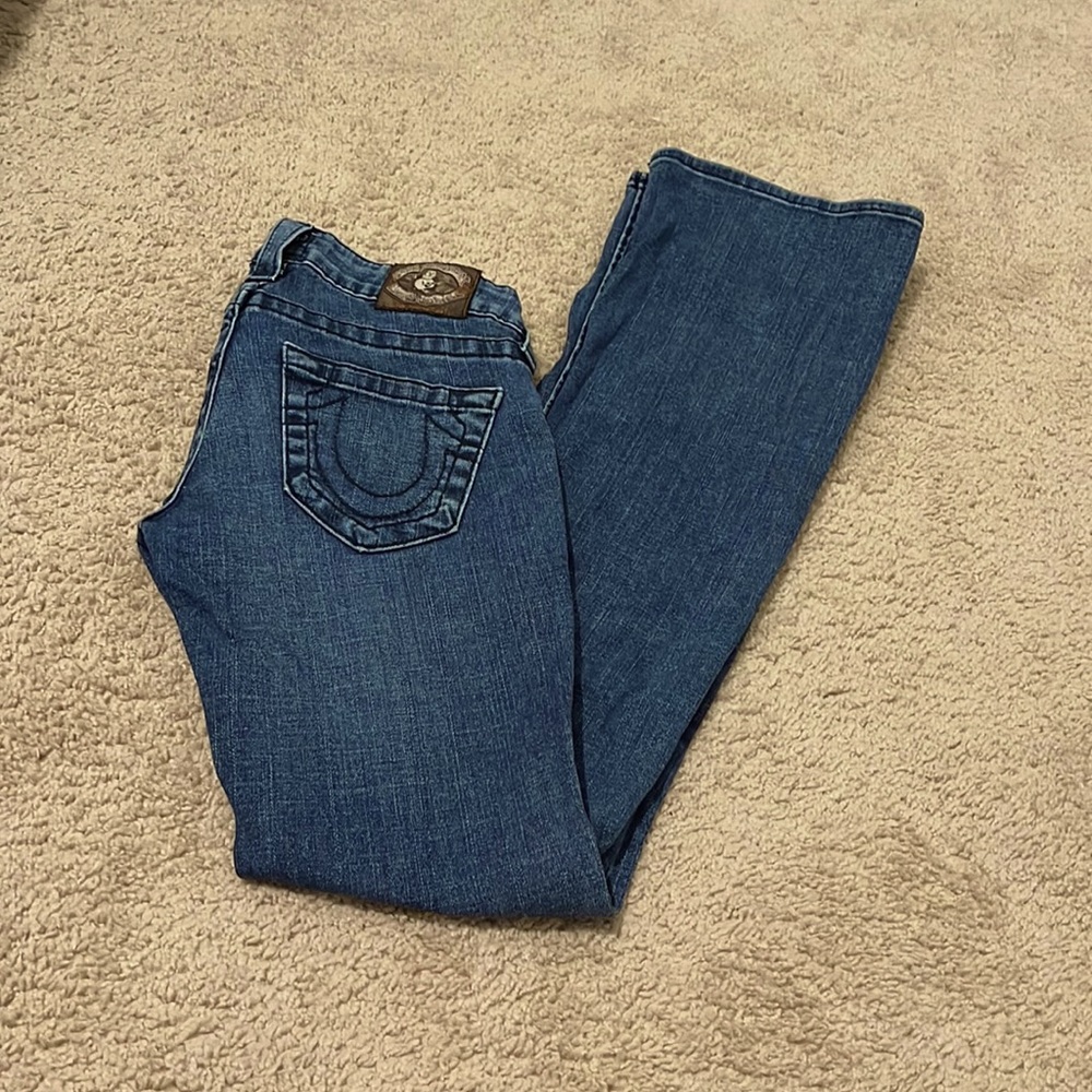 💯 Authentic True Religion bootcut Women’s jeans 👖 size 24